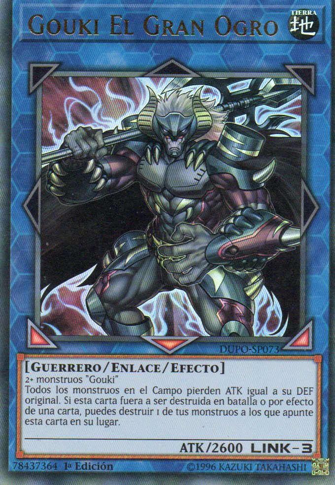 Gouki el Gran Ogro DUPO-SP073 Ultra rare