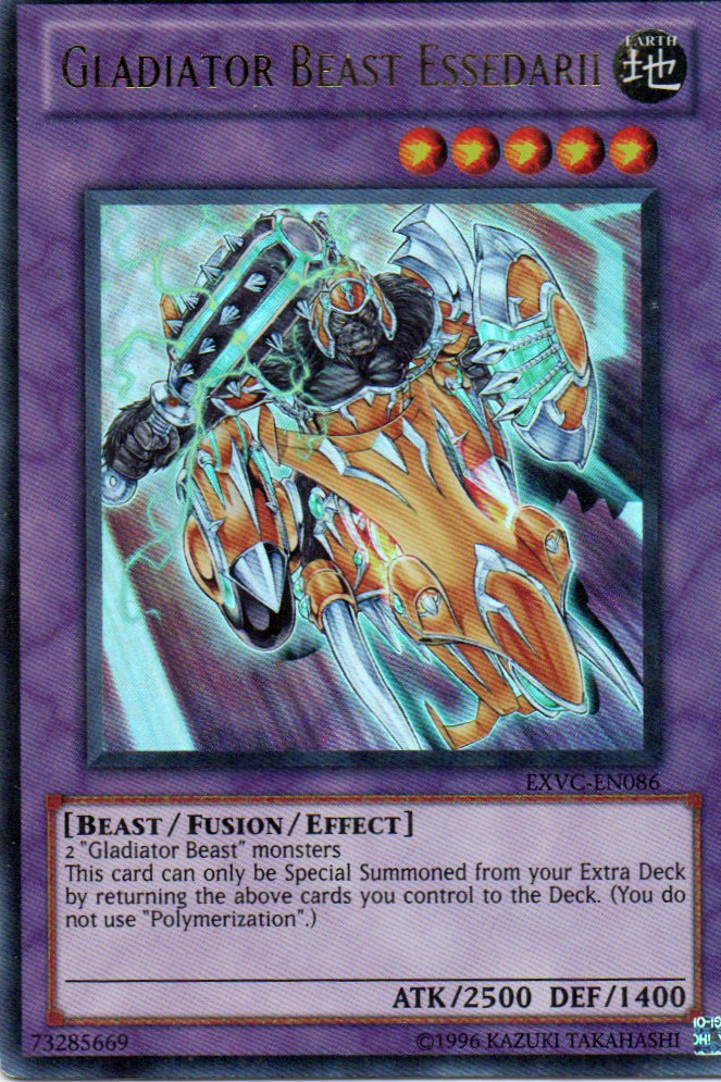 Gladiator Beast Essedarii EXVC-EN086 Ultra rare