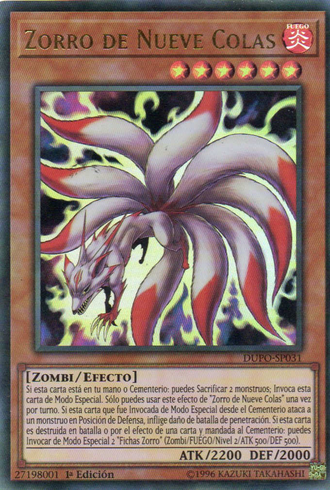 Zorro de Nueve Colas DUPO-SP031 Ultra rare
