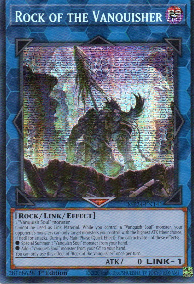 Rock of the Vanquisher MP24-EN141 Secret rare