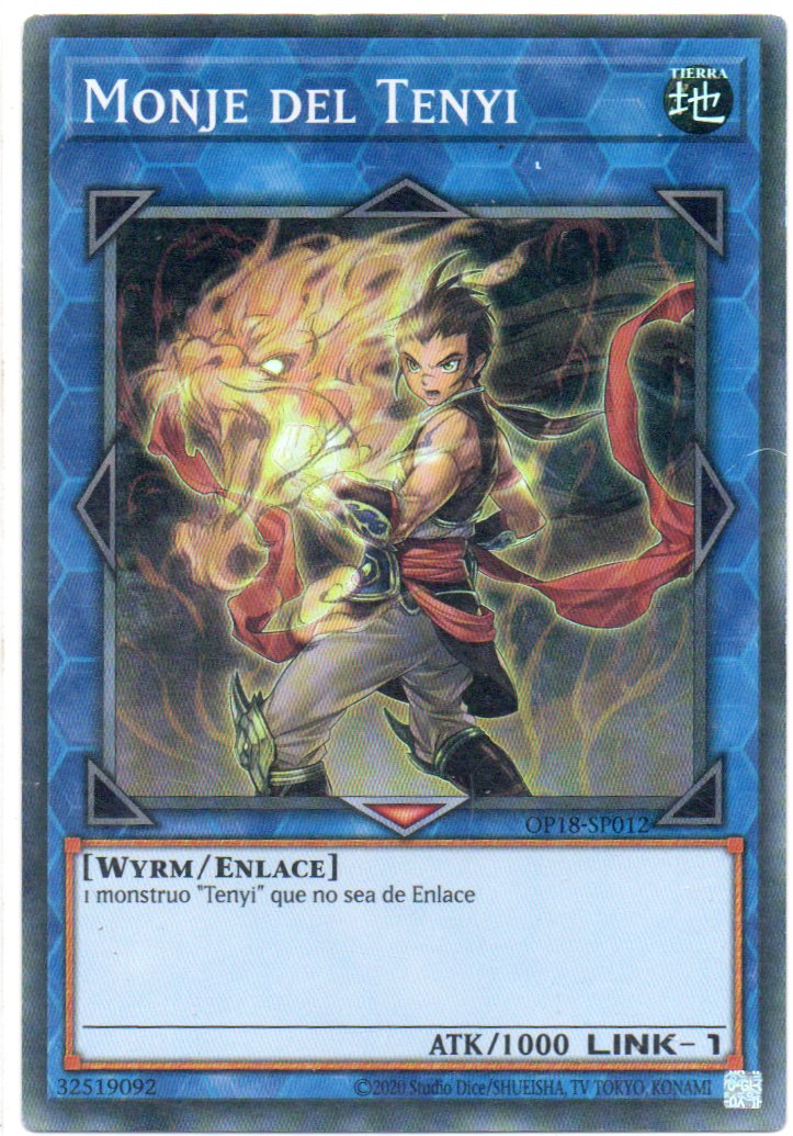 Monje del Tenyi OP18-SP012 Super rare