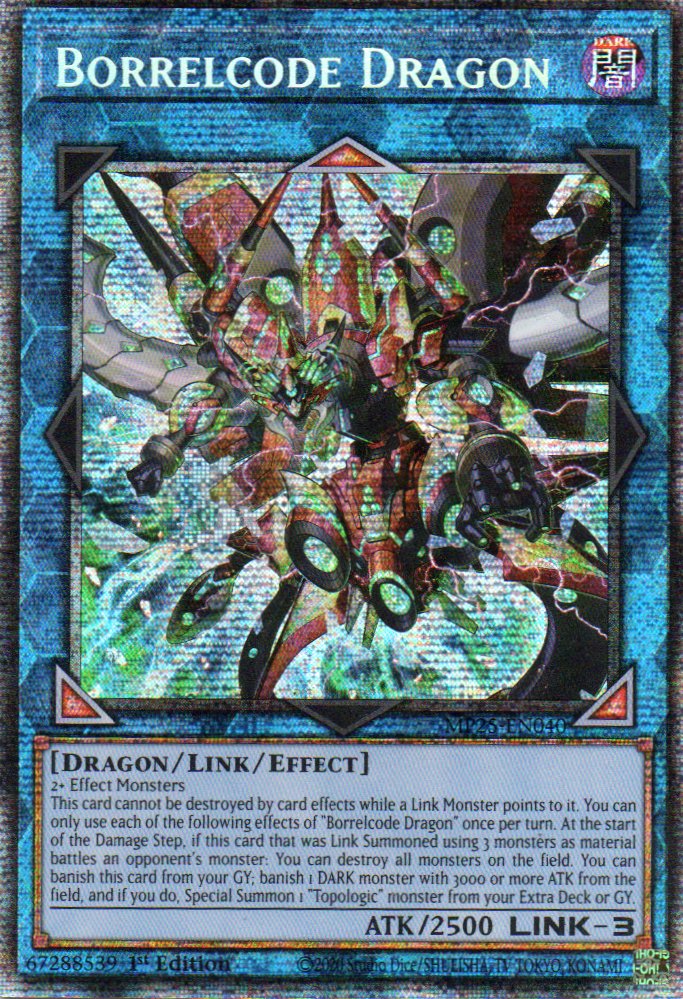 Borrelcode Dragon MP25-EN040 Starlight rare