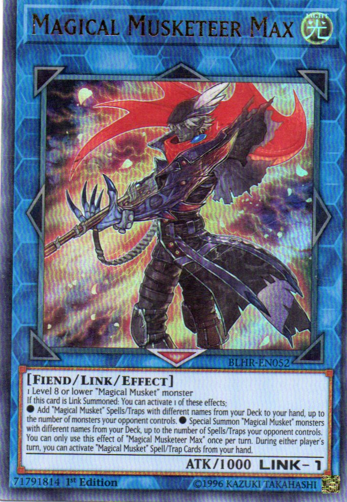 Magical Musketeer Max BLHR-EN052 Ultra rare