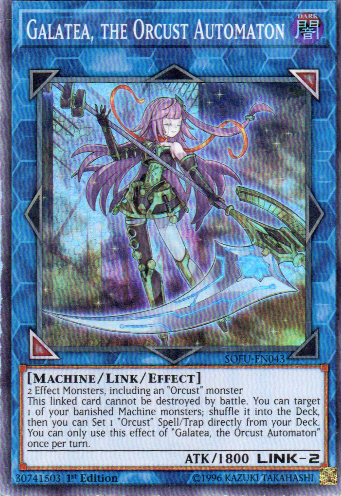 Galatea, the Orcust Automaton SOFU-EN043 Super rare