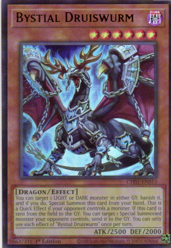 Bystial Druiswurm CH01-EN013 Ultra rare