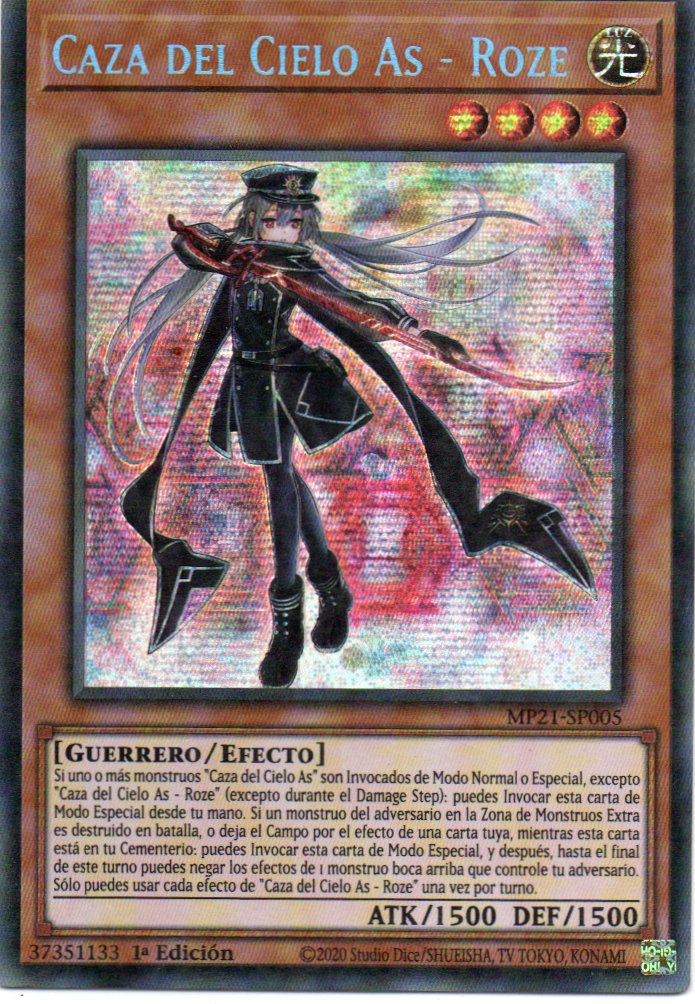 Caza del Cielo As - Roze MP21-SP005 Secret rare