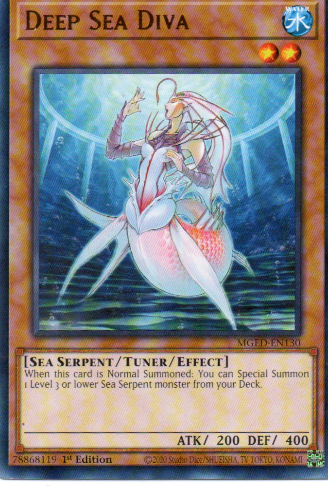 Deep Sea Diva MGED-EN130 Rare