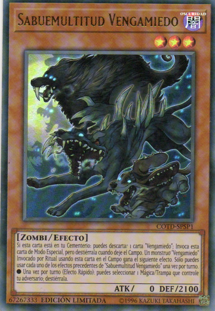 Sabuemultitud Vengamiedo COTD-SPSP1 Ultra rare