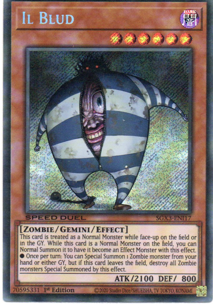 Il Blud SGX3-ENI17 Secret rare
