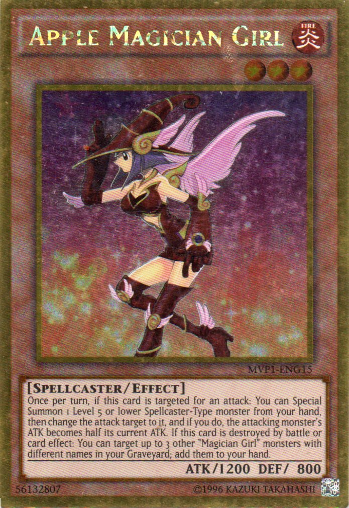 Apple Magician Girl MVP1-ENG15 Gold rare