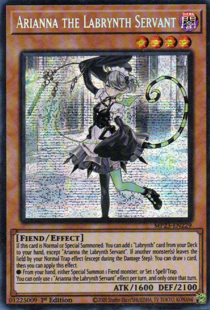 Arianna the Labrynth Servant MP23-EN229 Secret rare