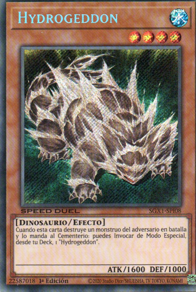 Hydrogeddon SGX1-SPI08 Secret rare
