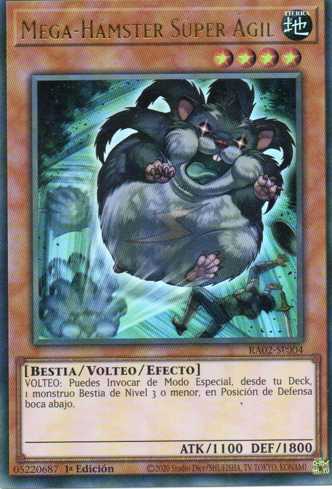 Mega-Hamster Super Agil RA02-SP004 Ultra rare