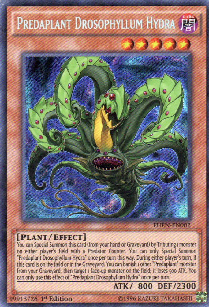 Predaplant Drosohyllum Hydra FUEN-EN002 Secret rare