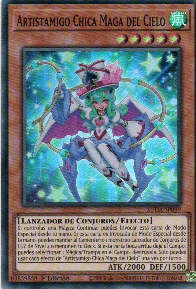 Artistamigo Chica Maga del Cielo SUDA-SP099 Super rare