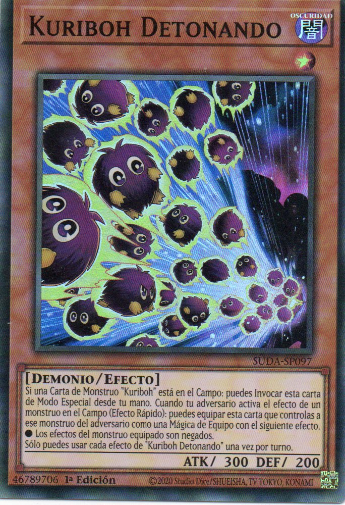 Kuriboh Detonando SUDA-SP097 Super rare
