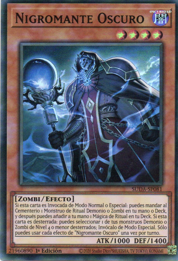 Nigromante Oscuro SUDA-SP081 Super rare
