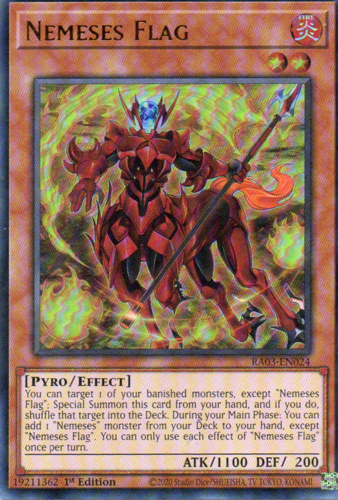 Nemeses Flag RA03-EN024 Ultra rare