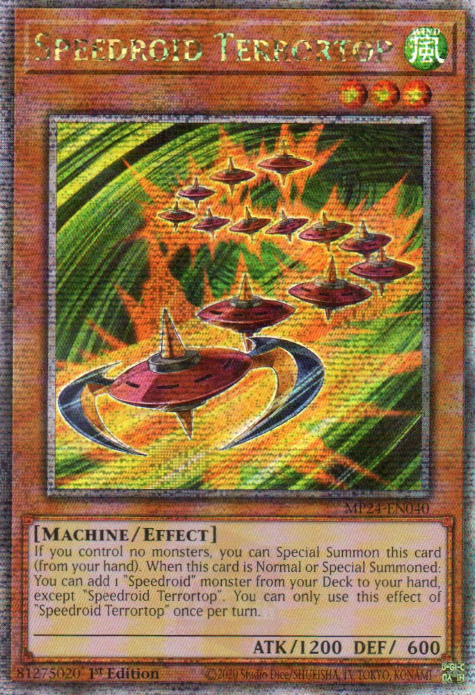 Speedroid Terrortop MP24-EN040 Quarter rare