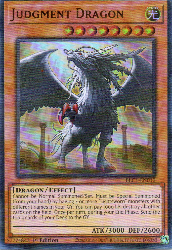 Judgment Dragon BLC1-EN012 Ultra rare