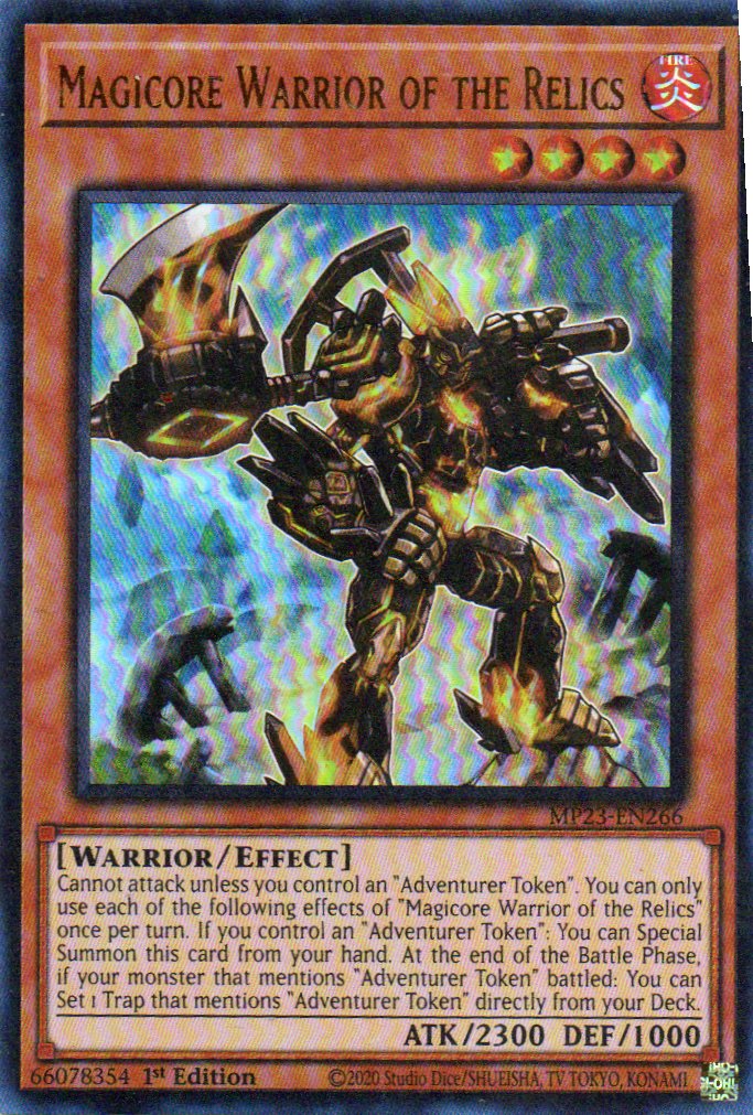 Magicore Warrior of the Relics MP23-EN266 Ultra rare