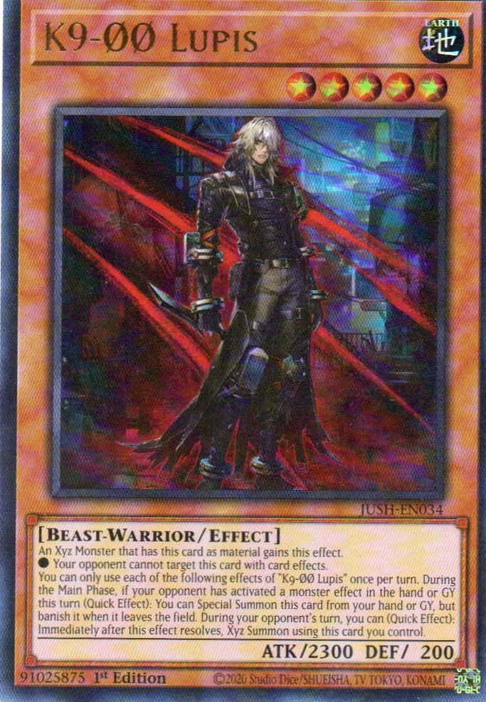 K9-00 Lupis JUSH-EN034 Ultra rare