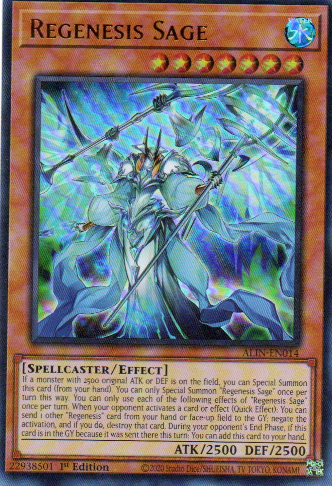 Regenesis Sage ALIN-EN014 Ultra rare