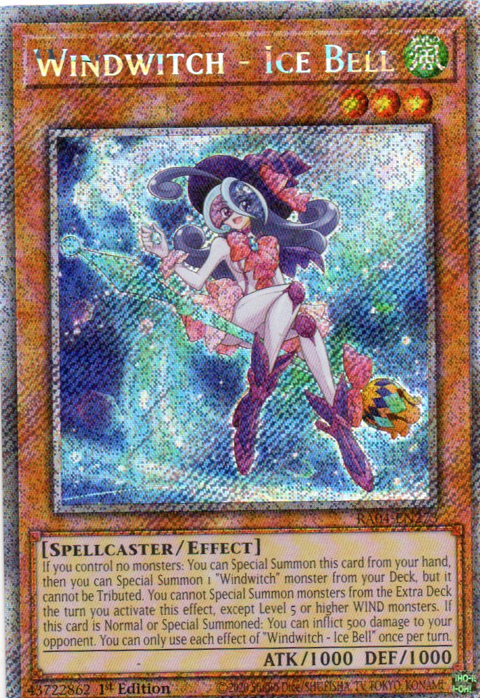 Windwitch - Ice Bell RA04-EN273 Platinum rare