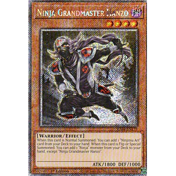 Ninja Grandmaster Hanzo RA04-EN173 Platinum rare