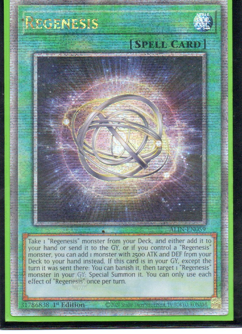 Regenesis ALIN-EN059 Quarter rare