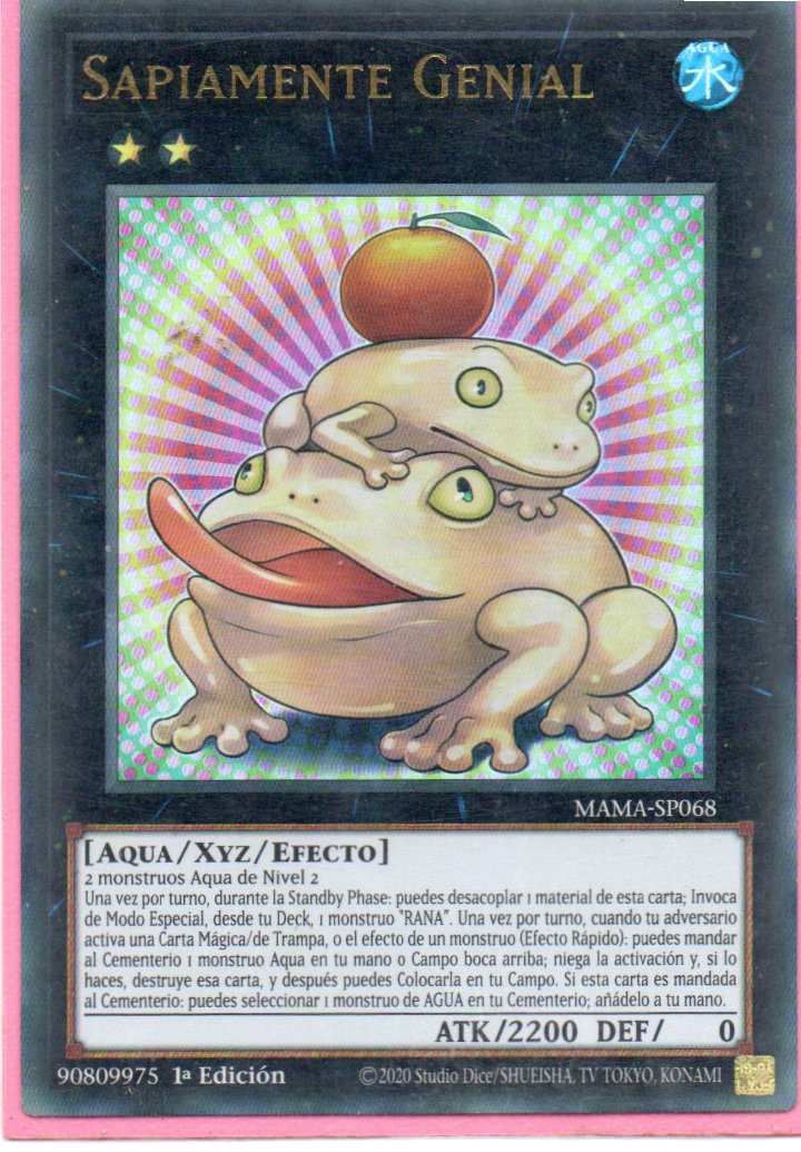 Sapiamente Genial MAMA-SP068 Ultra rare