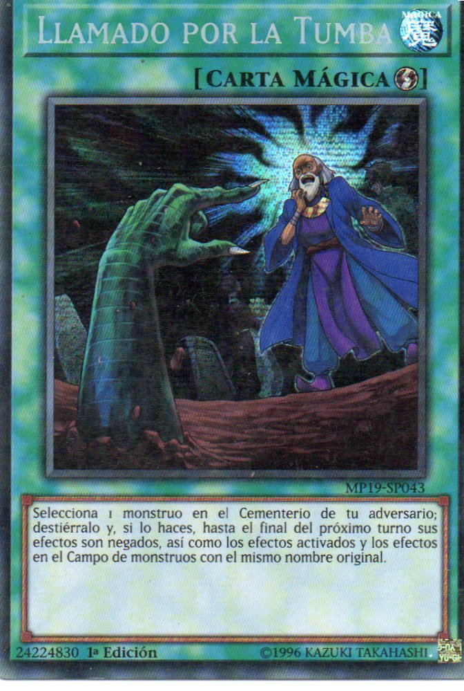 Llamado por la Tumba MP19-SP043 Secret rare