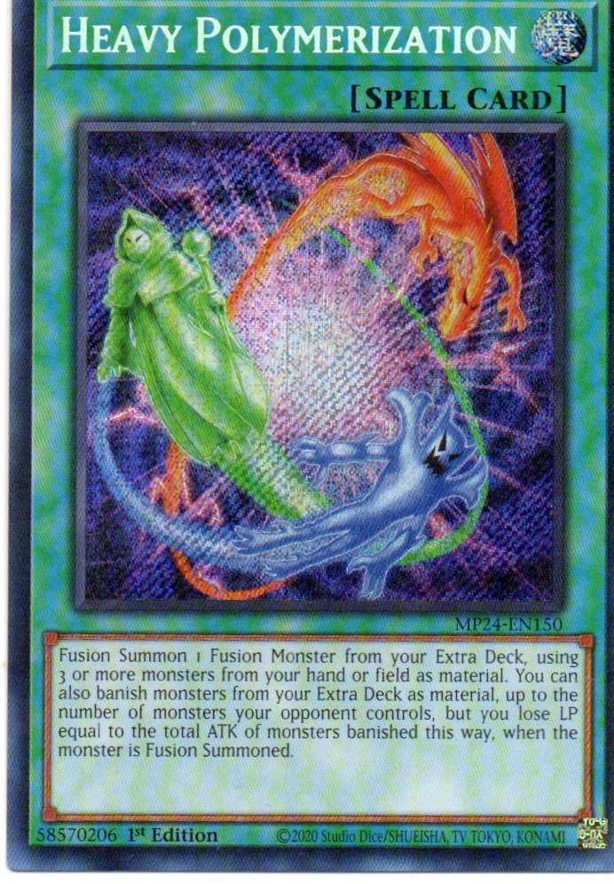 Heavy Polymerization MP24-EN150 Secret rare