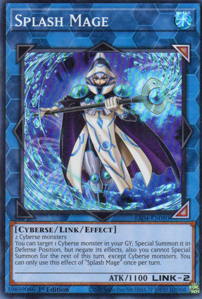 Splash Mage RA04-EN080 Super rare