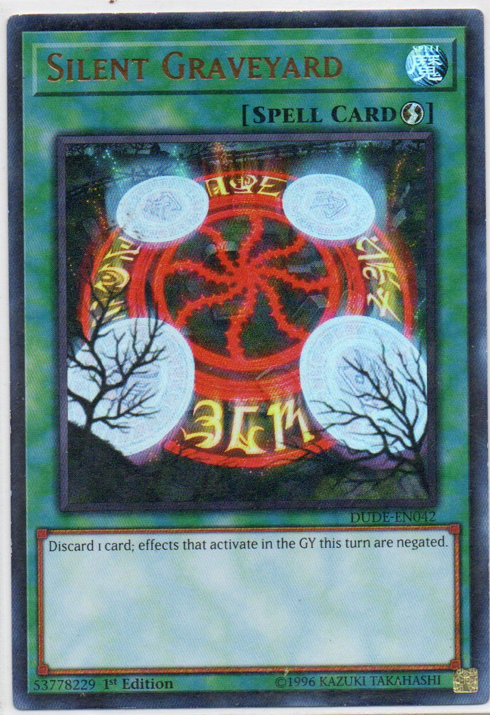 Silent Graveyard DUDE-EN042 Ultra rare