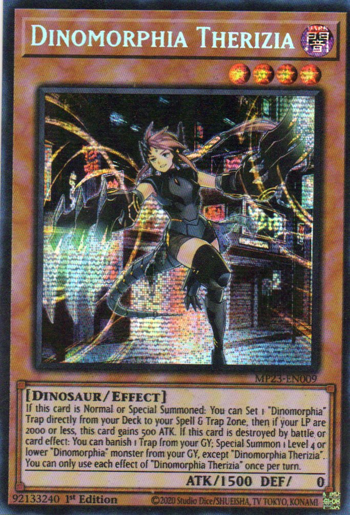Dinomorphia Therizia MP23-EN009 Secret rare