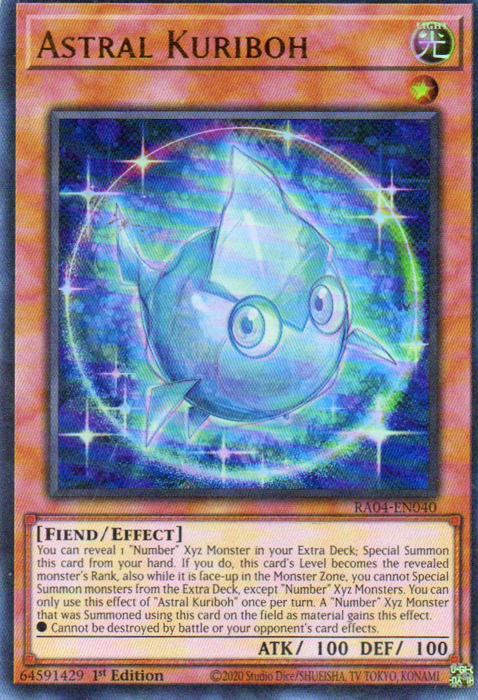 Astral Kuriboh RA04-EN040 Ultra rare