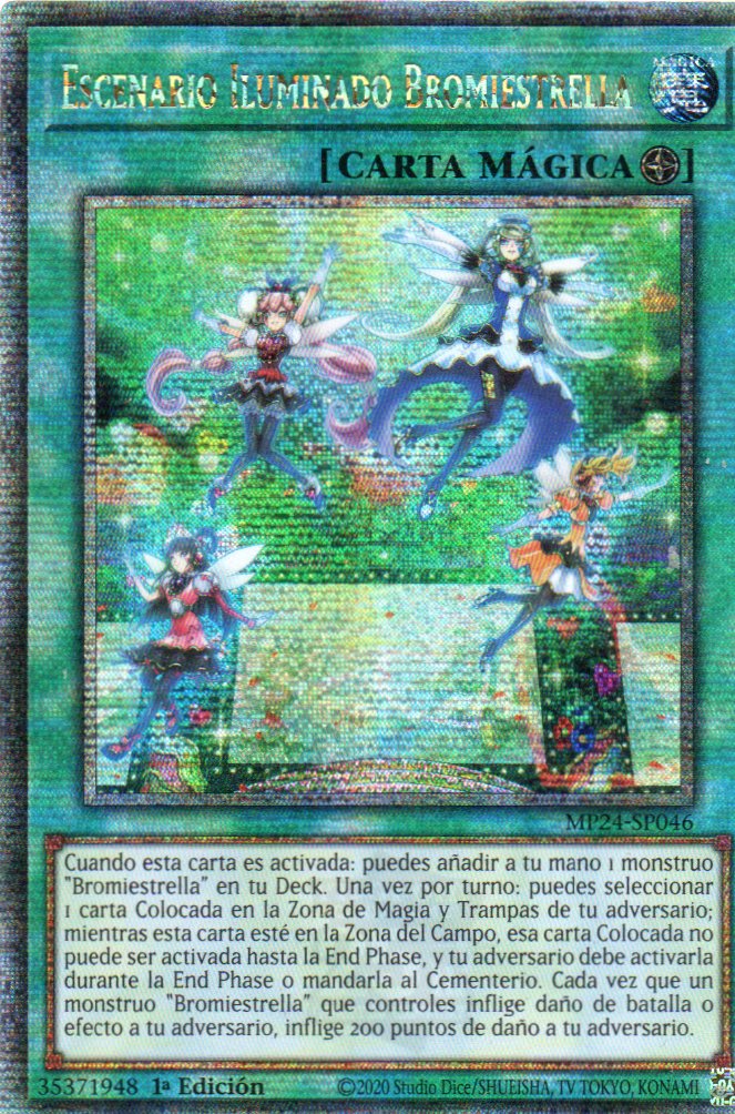 Escenario Iluminado Bromiestrella MP24-SP046 Quarter rare