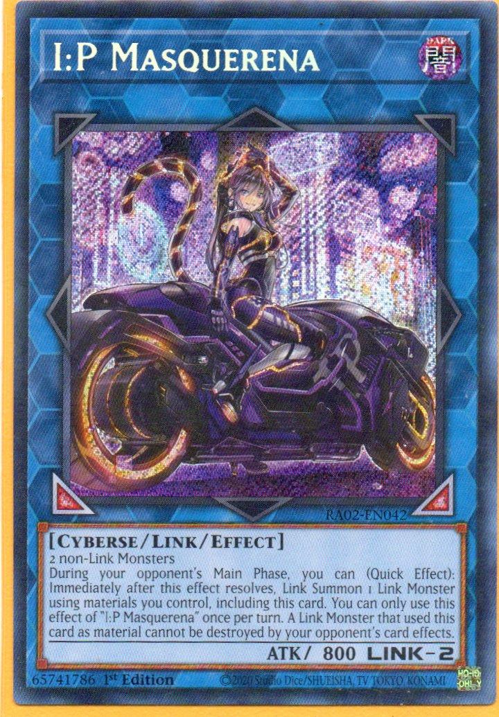 I:P Masquerena RA02-EN042 Secret rare