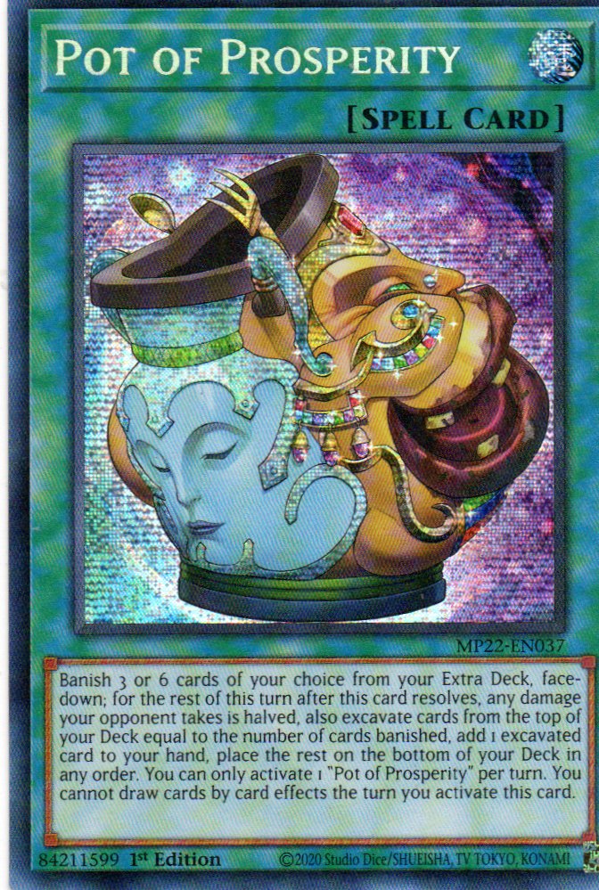 Pot of Prosperity MP22-EN037 Secret rare