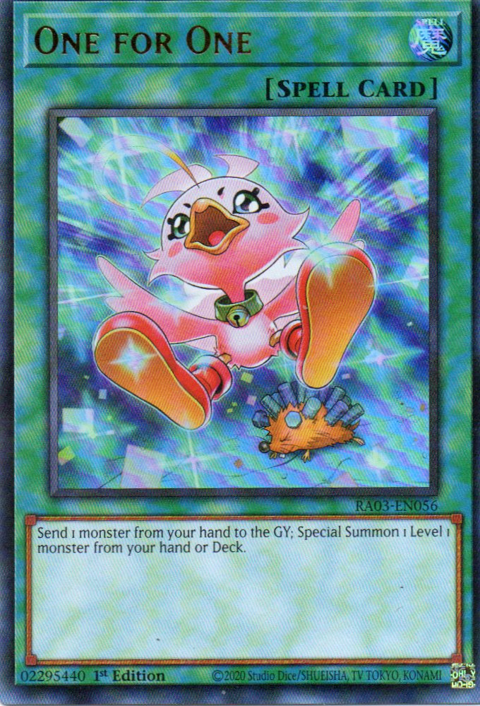 One for One RA03-EN056 Ultra rare