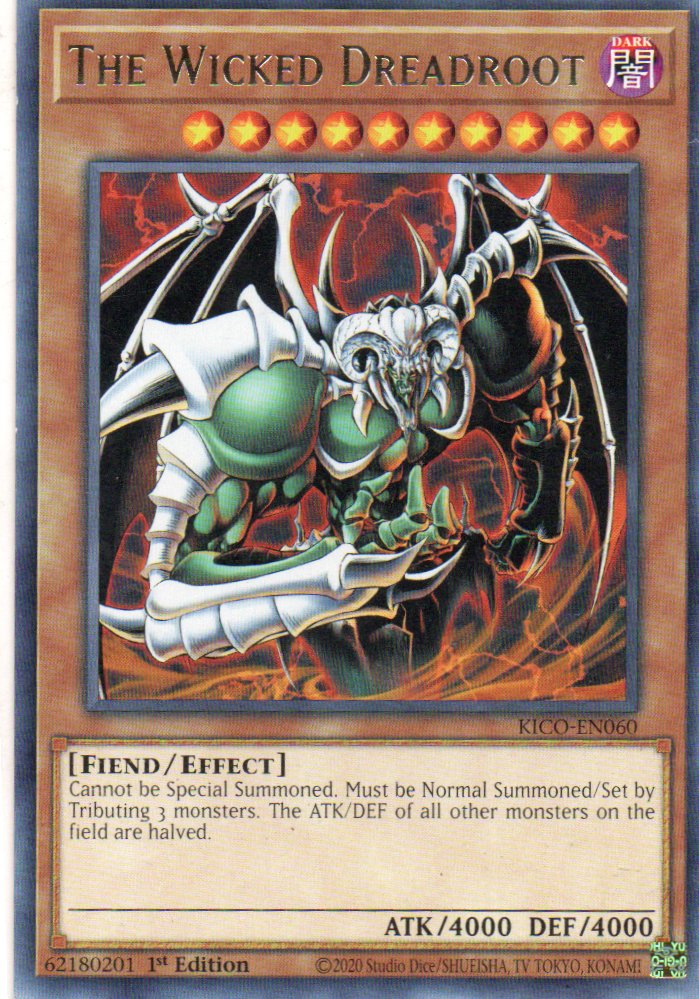The Wicked Dreadroot KICO-EN060 Rare