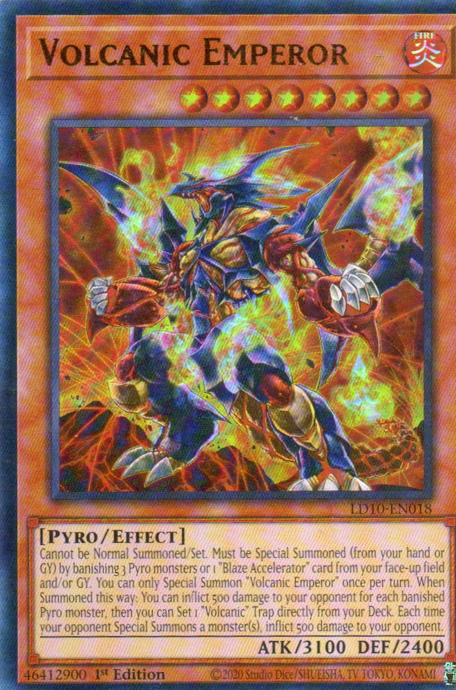 Volcanic Emperor LD10-EN018 Ultra rare