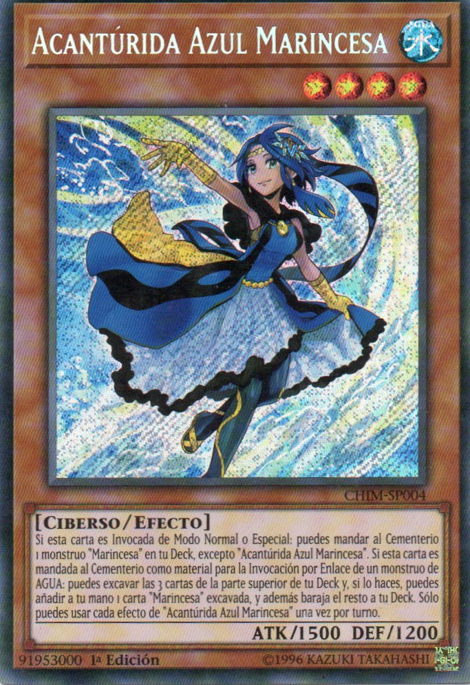 Acanturida Azul Marincesa CHIM-SP004 Secret rare
