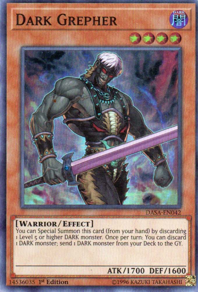 Dark Grepher DASA-EN042 Super rare