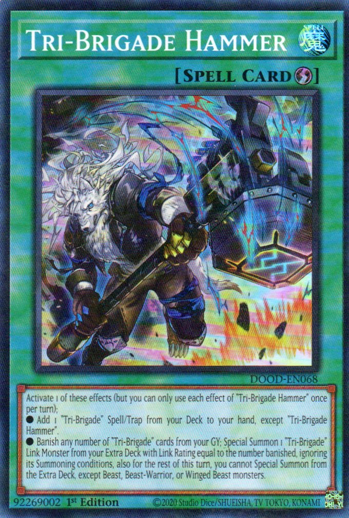 Tri-Brigade Hammer DOOD-EN068 Super rare