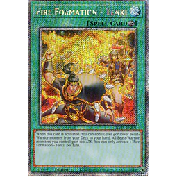 Fire Formation - Tenki RA04-EN201 Platinum rare