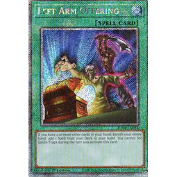 Left Arm Offering RA04-EN086 Platinum rare