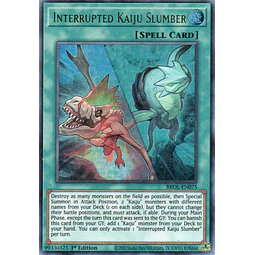 Interrupted Kaiju Slumber BROL-EN075 Ultra rare