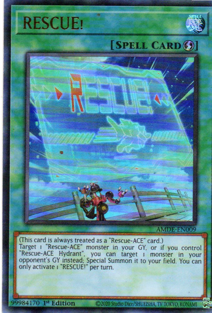 Rescue! AMDE-EN009 Ultra rare